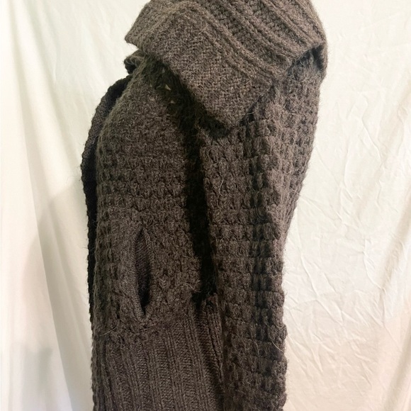 Ann Taylor Neutral Knit Soft Wool Cardigan Sweater | Size XS - Picture 4 of 9